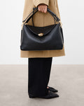 Hanna Grande Bag Grained Leather Black