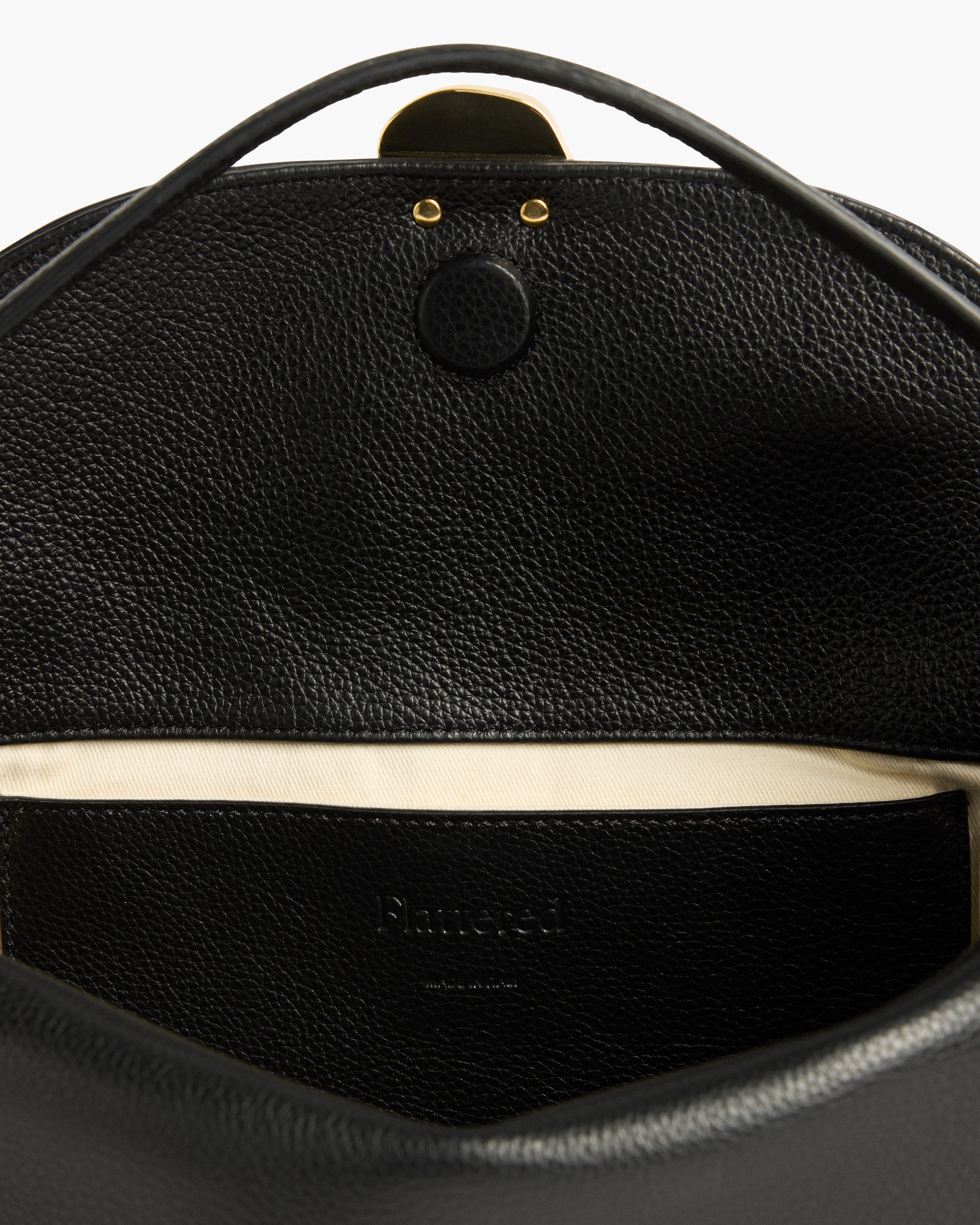 Hanna Grande Bag Grained Leather Black