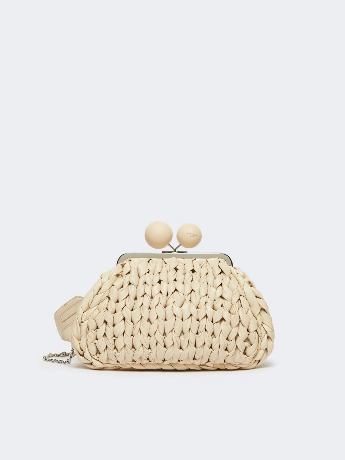 Weekend Max Mara, Libero Pasticcino Medium Nappa Leather Bag