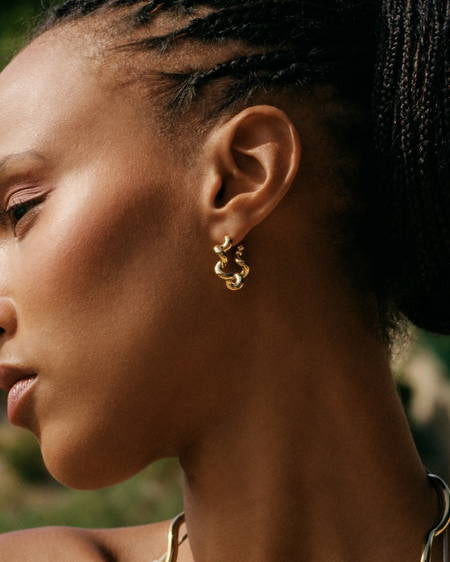 Edblad, Spiral Hoops Gold