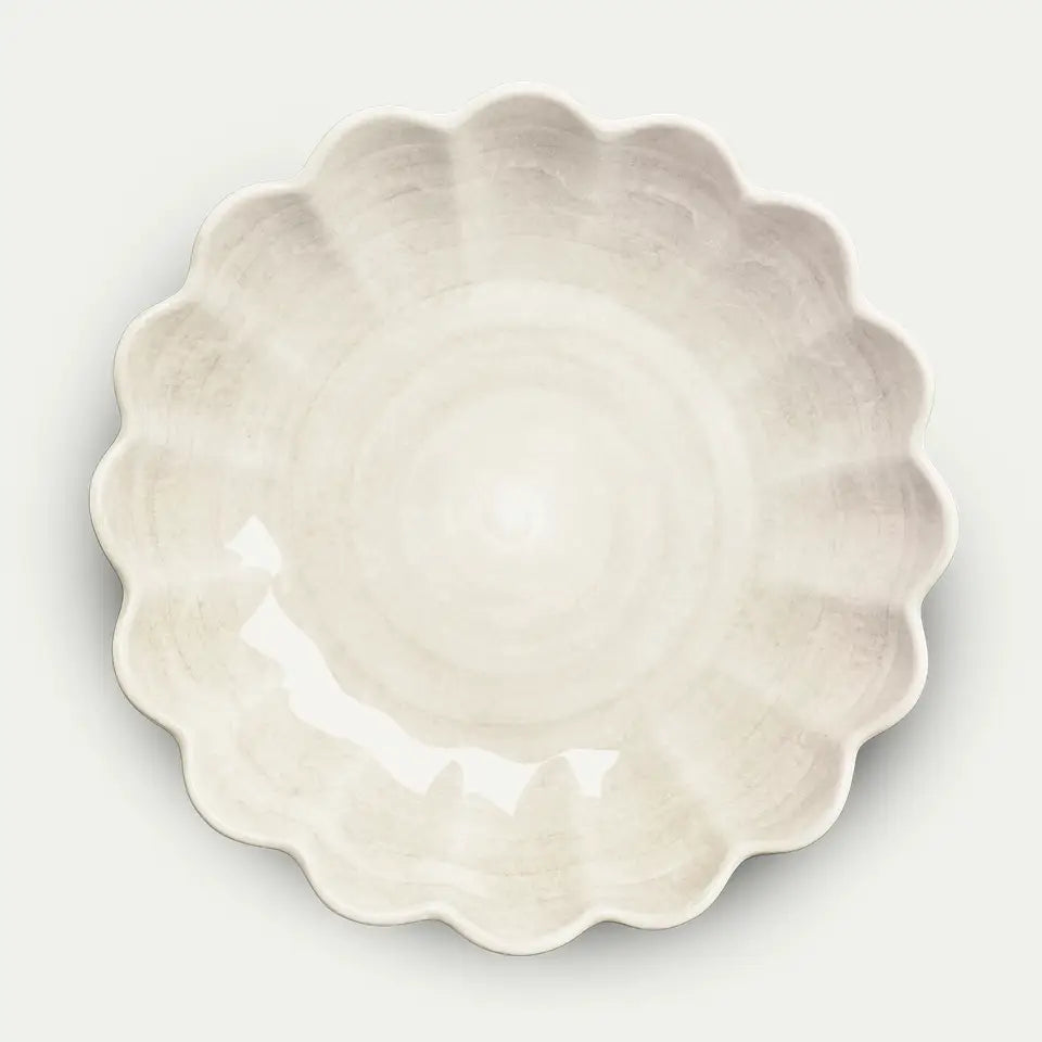 Mateus, Oyster-kulho 31cm Sand