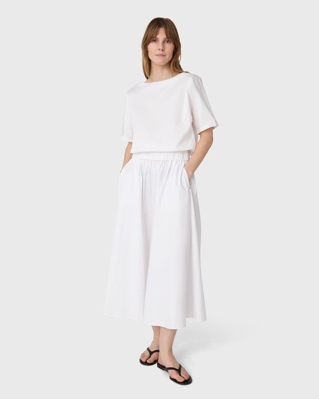 The Ortiz Cotton Top Crispy White