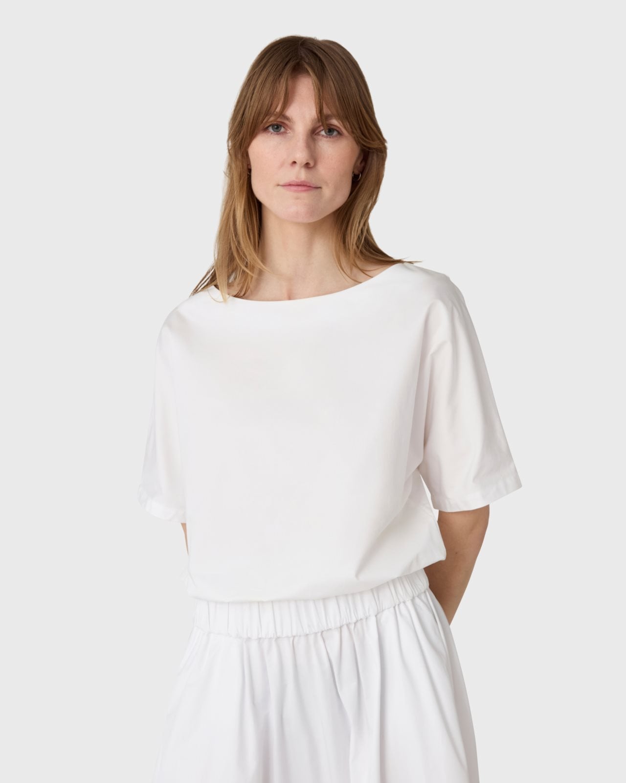 The Ortiz Cotton Top Crispy White