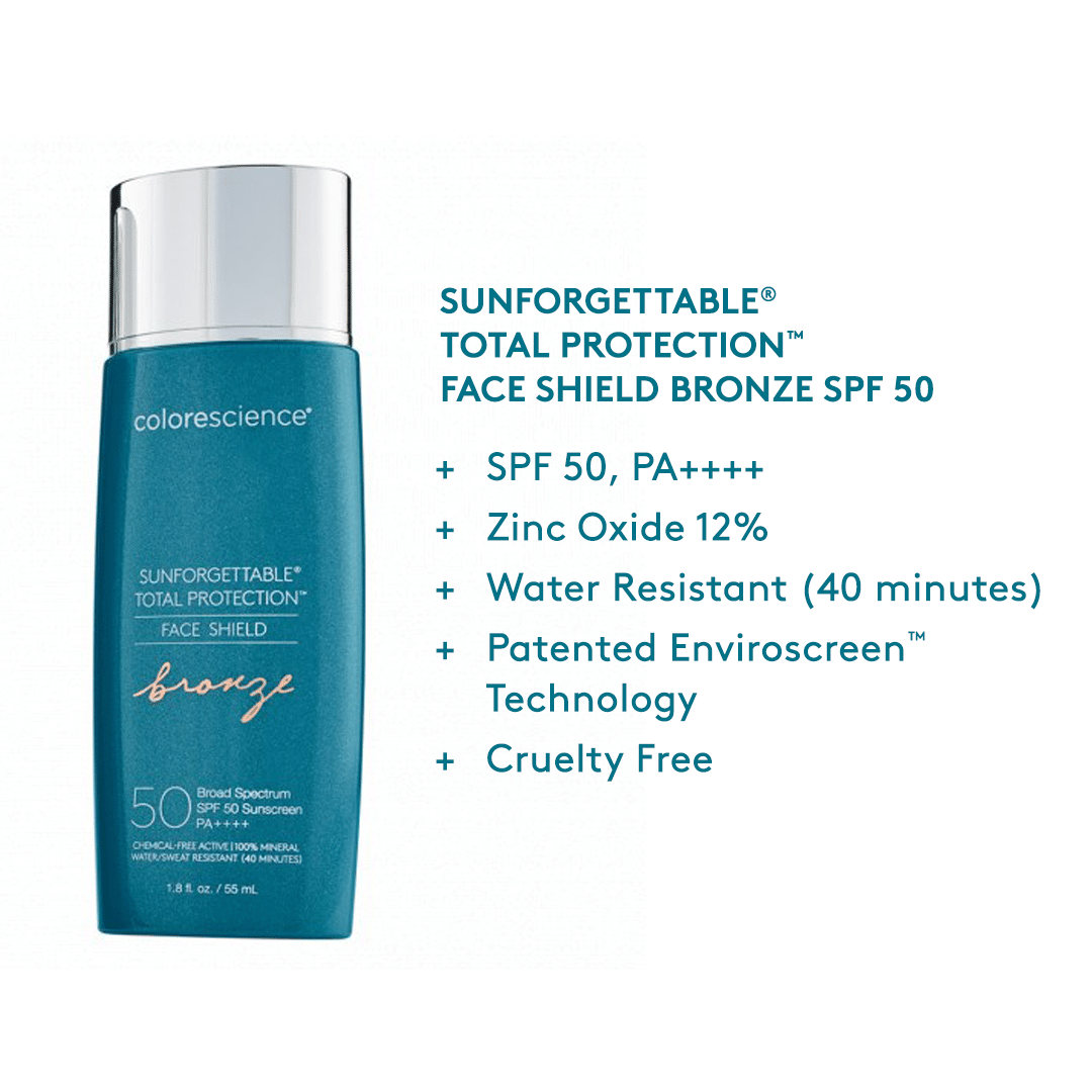 Colorescience, Sunforgettable® Total Protection® Face Shield Bronze -aurinkosuojat
