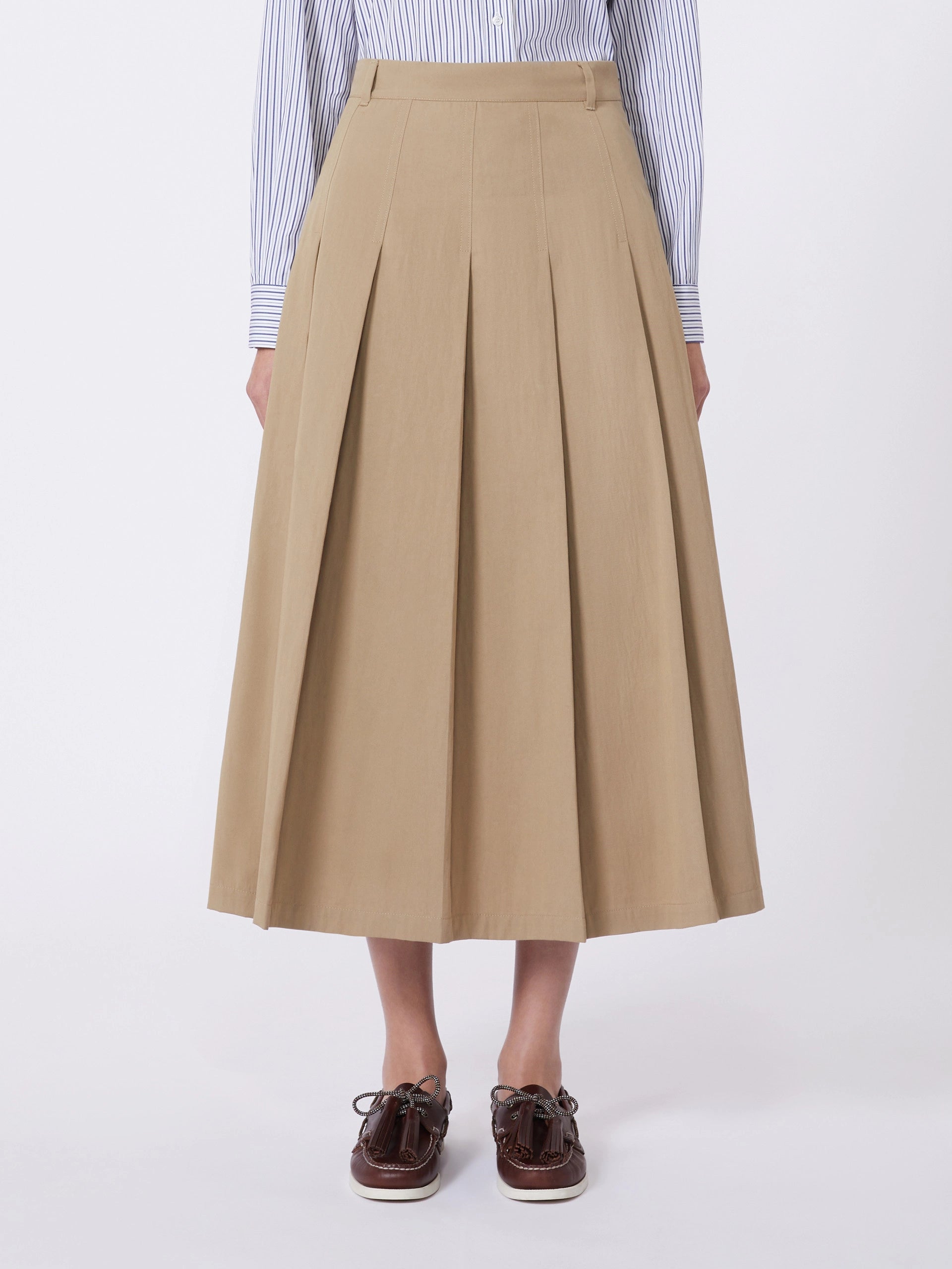 Dorme midi-hame, hazel brown, Weekend Max Mara