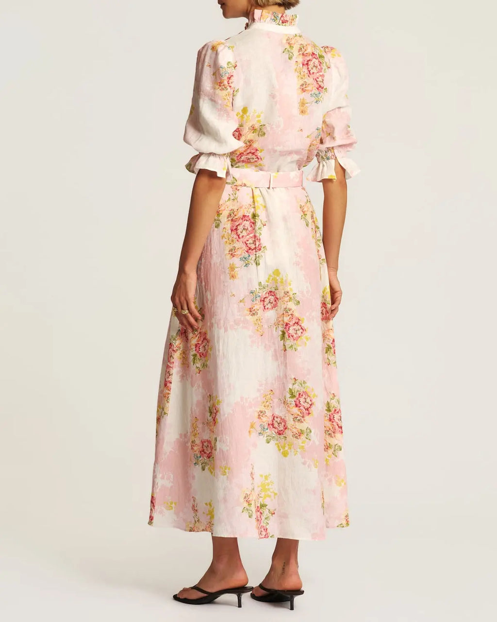 byTiMo, Linen Ruffle Blouse