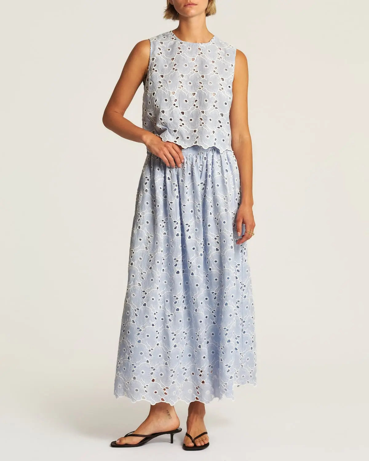 Broderie Anglaise Top