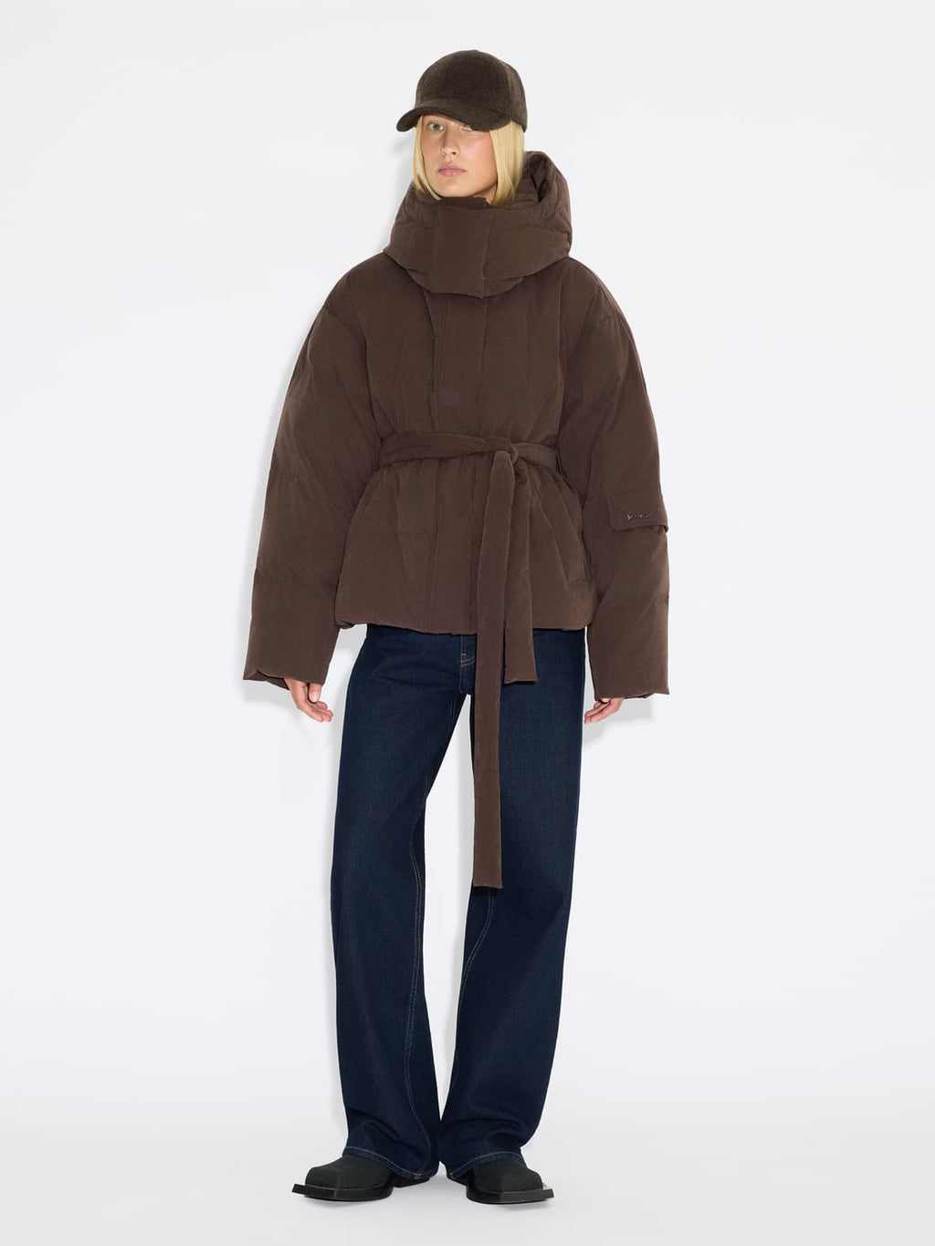 Steilia Brushed Down Jacket, Holzweiler