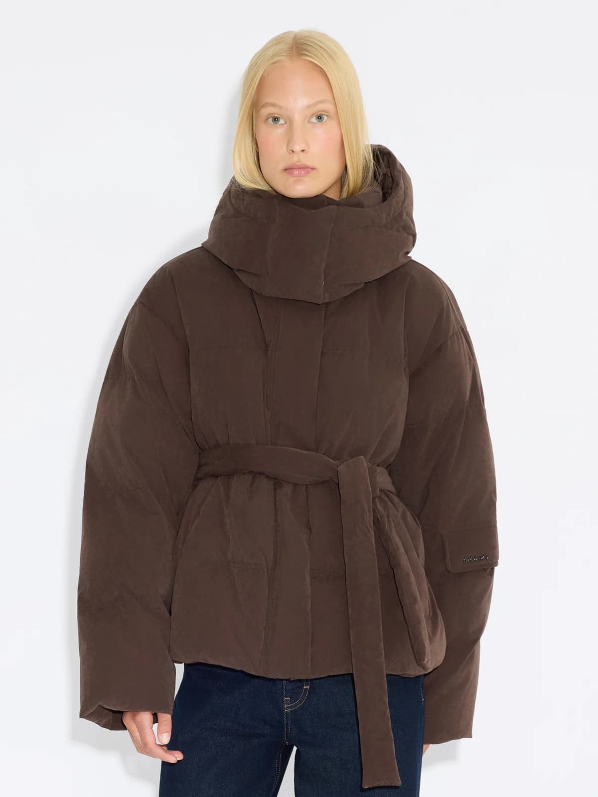 Steilia Brushed Down Jacket, Holzweiler