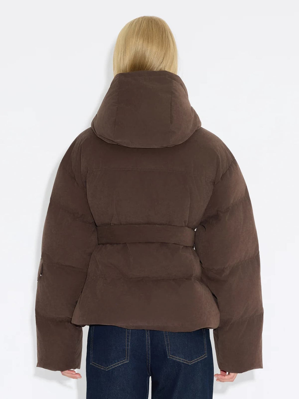 Steilia Brushed Down Jacket, Holzweiler