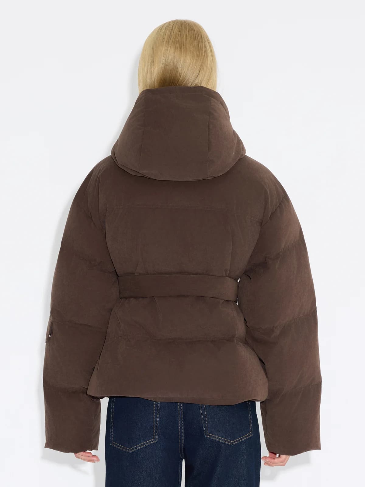 Steilia Brushed Down Jacket, Holzweiler