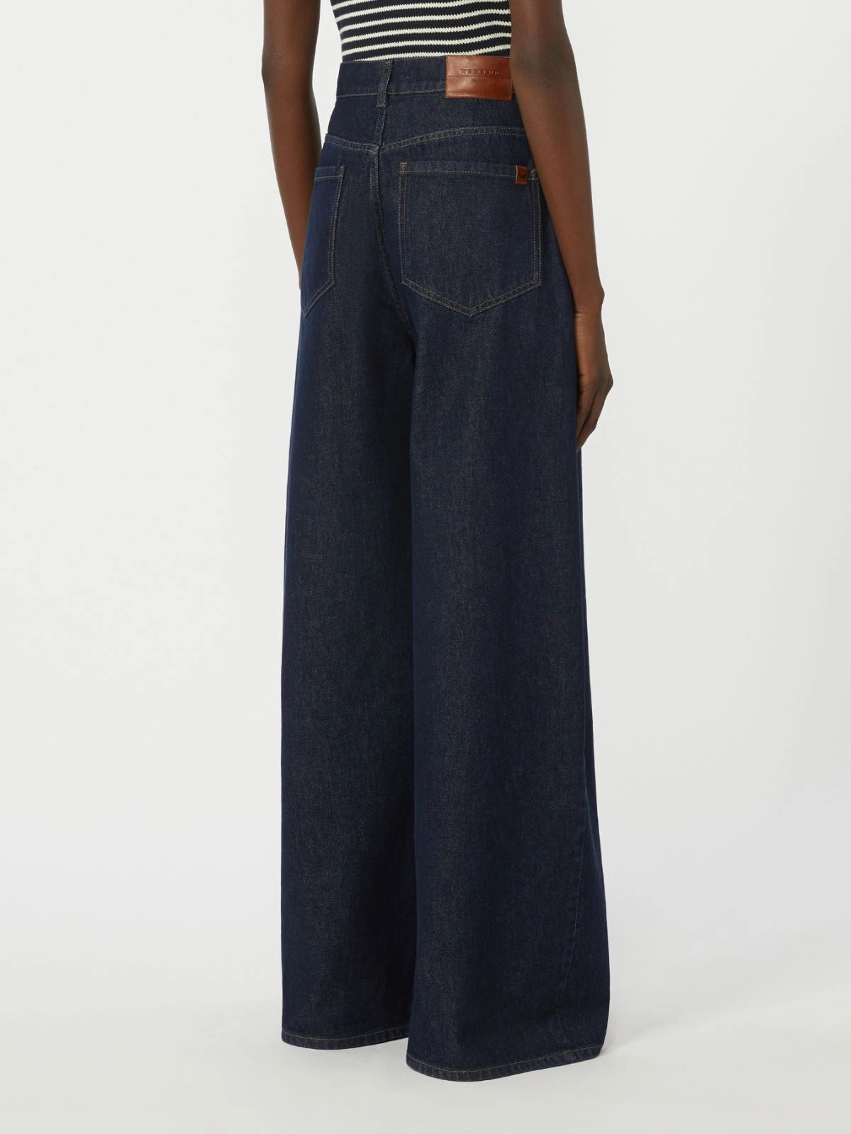 Weekend Max Mara, Tabella Wide-leg Jeans Navy
