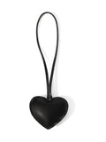 Sticky Bestie, Black heart bag charm