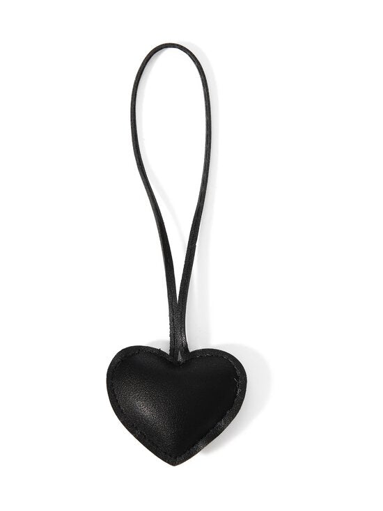 Sticky Bestie, Black heart bag charm