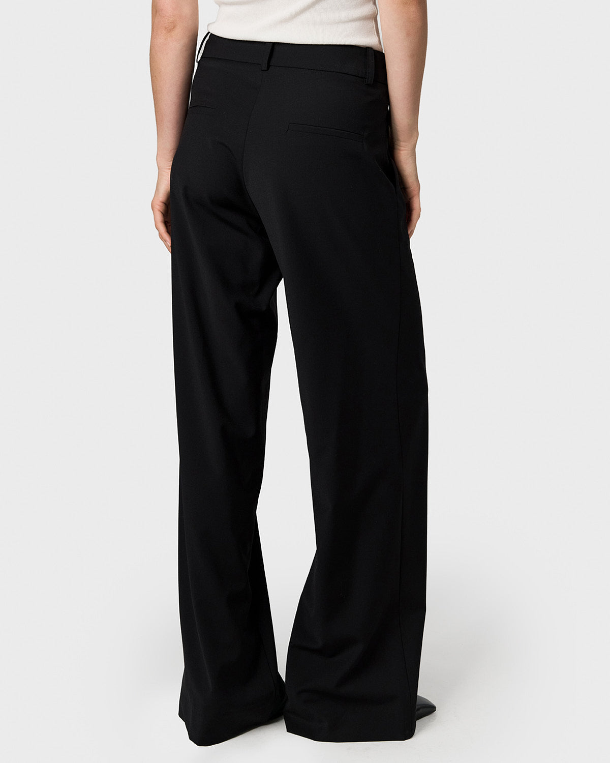 Ingrid Wool Trousers Black