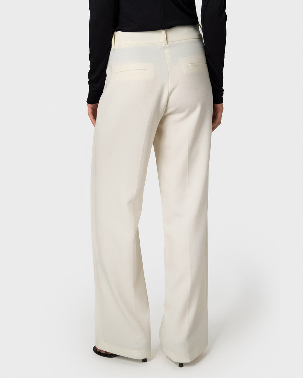 Ingrid Wool Trousers Creme