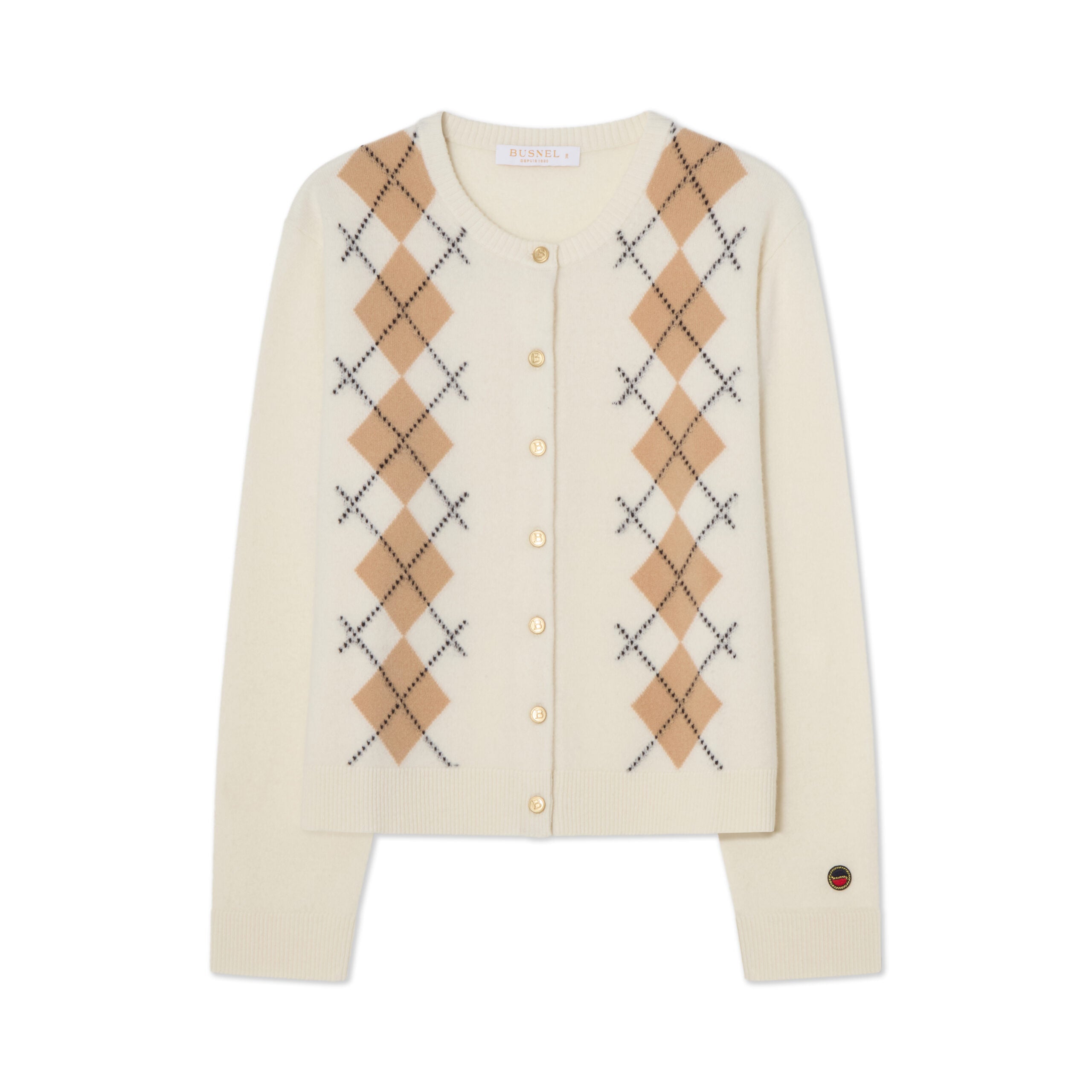 Busnel – Julia Checked Cardigan