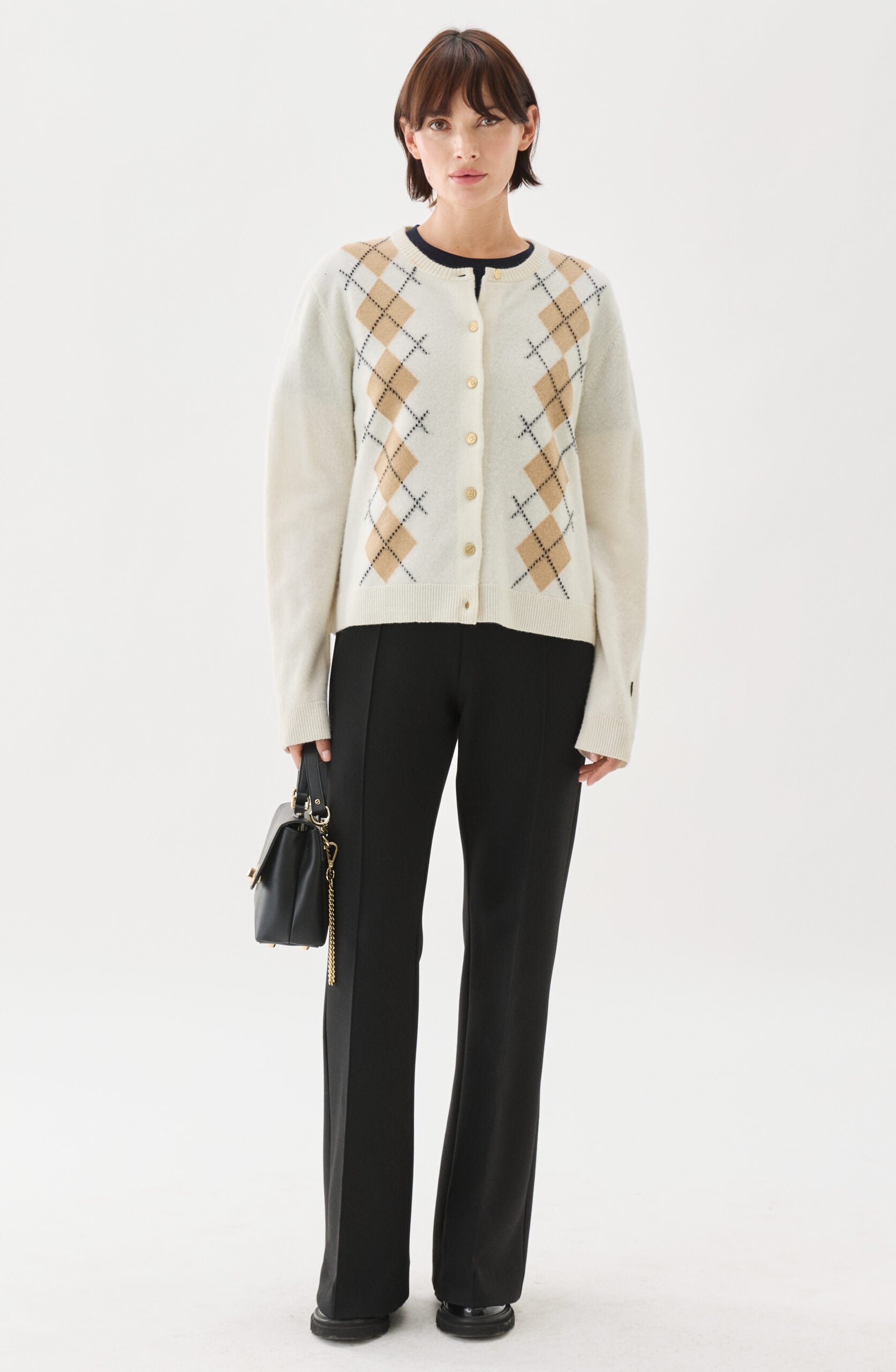 Busnel – Julia Checked Cardigan