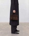 Lydia Mini Bag Suede Chocolate