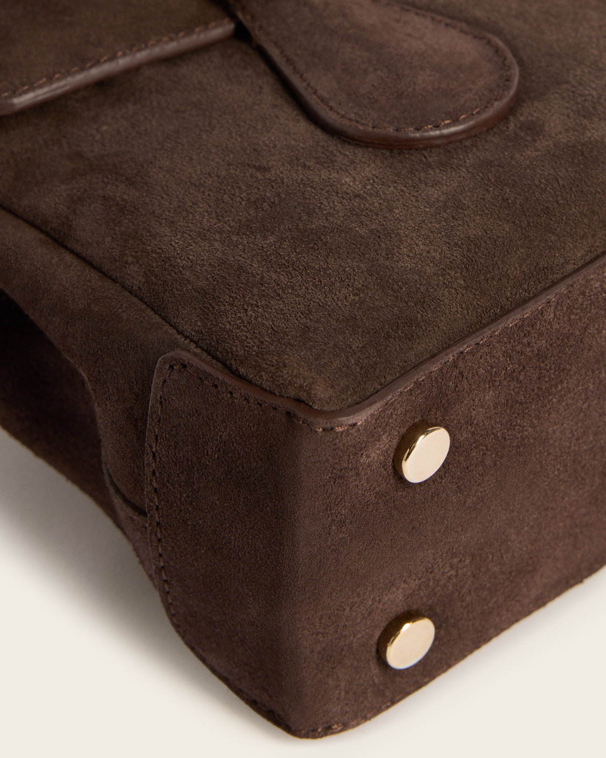 Lydia Mini Bag Suede Chocolate