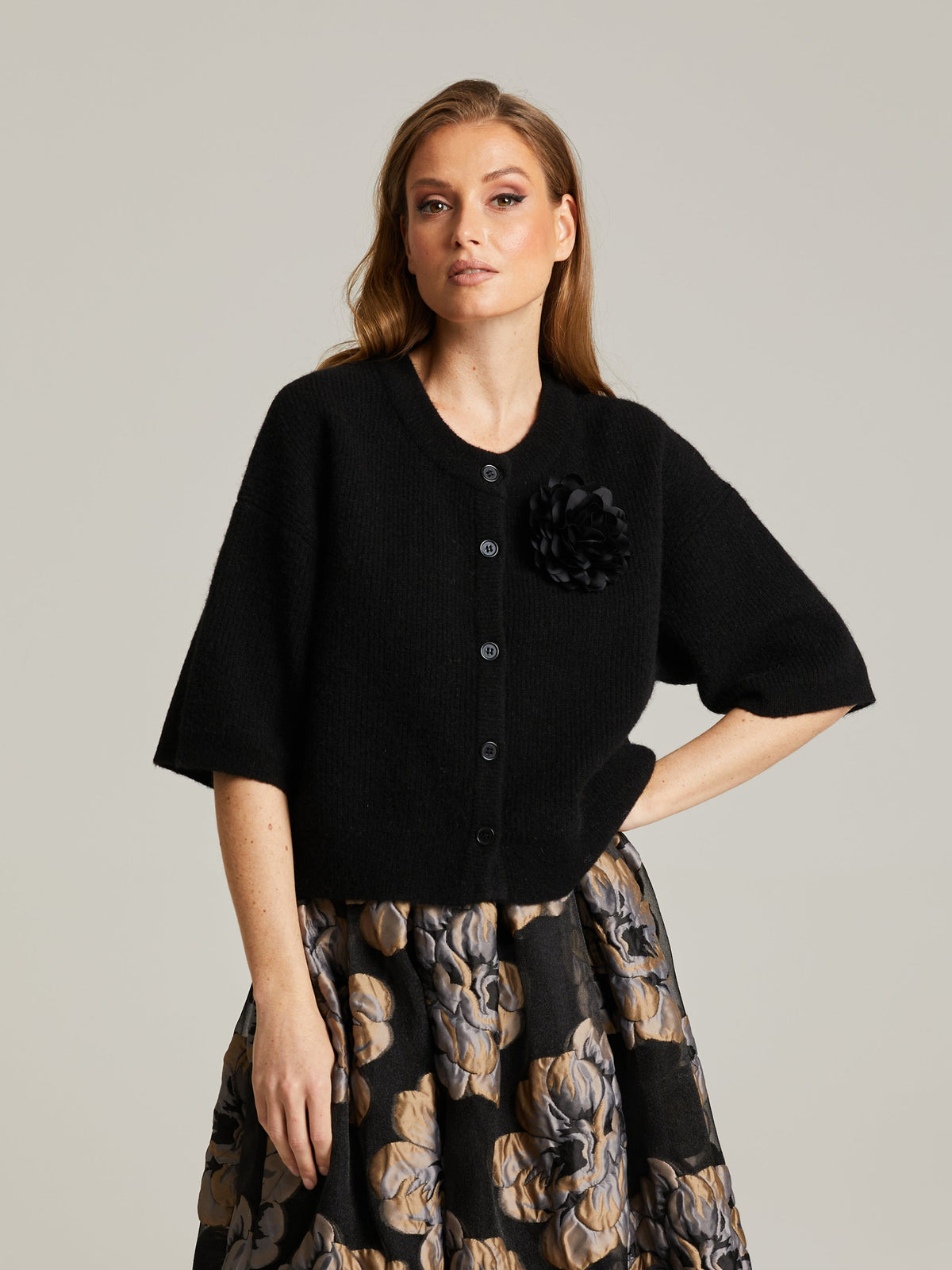 Lyric Alpakka-Merino Neuletakki