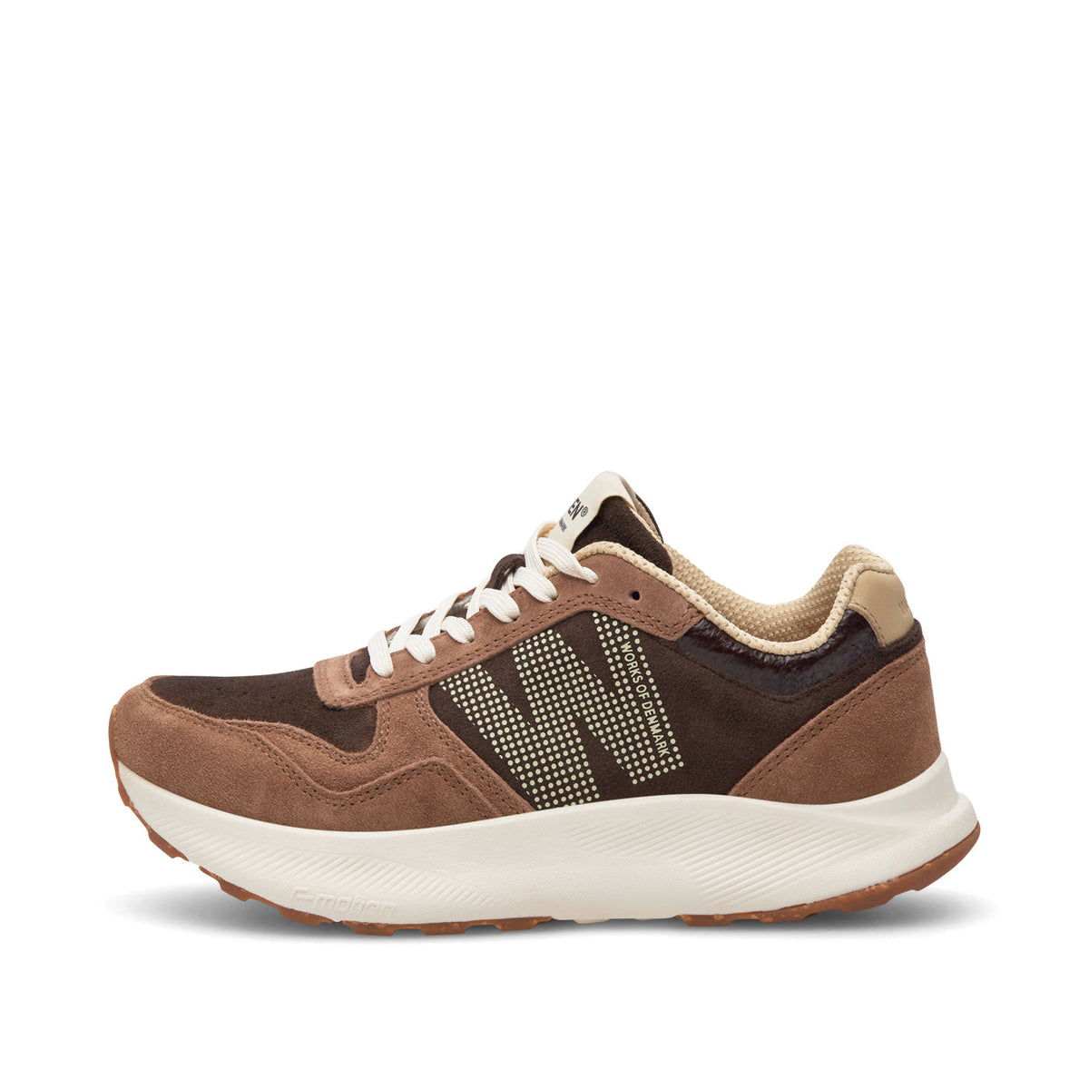 Mathilde Runner Suede - Chocolate Multi