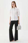 Mica Short Sleeved Blouse White