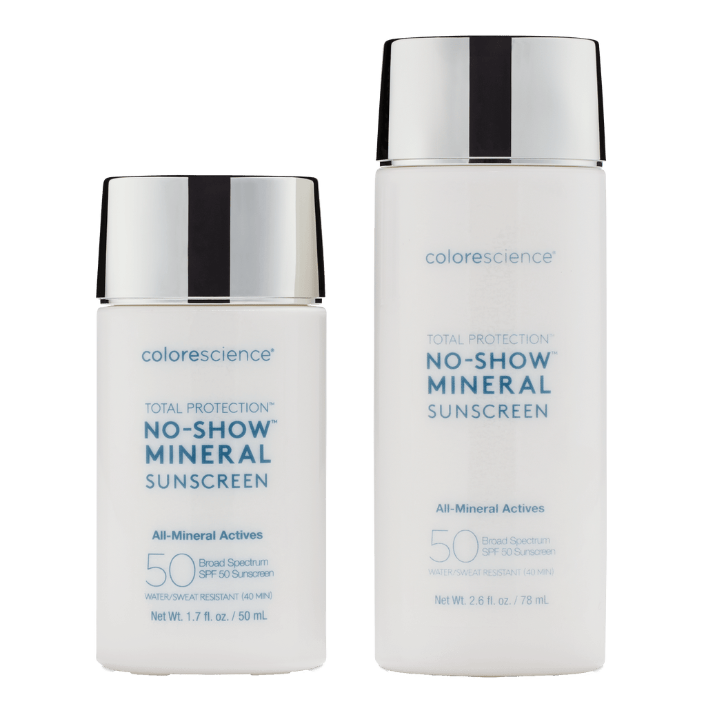 Coloresciense, Total Protection™ NO-SHOW MINERAL SUNSCREEN SPF 50 - Fysikaalinen aurinkosuoja 78ml