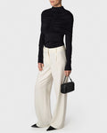 Ingrid Wool Trousers Creme
