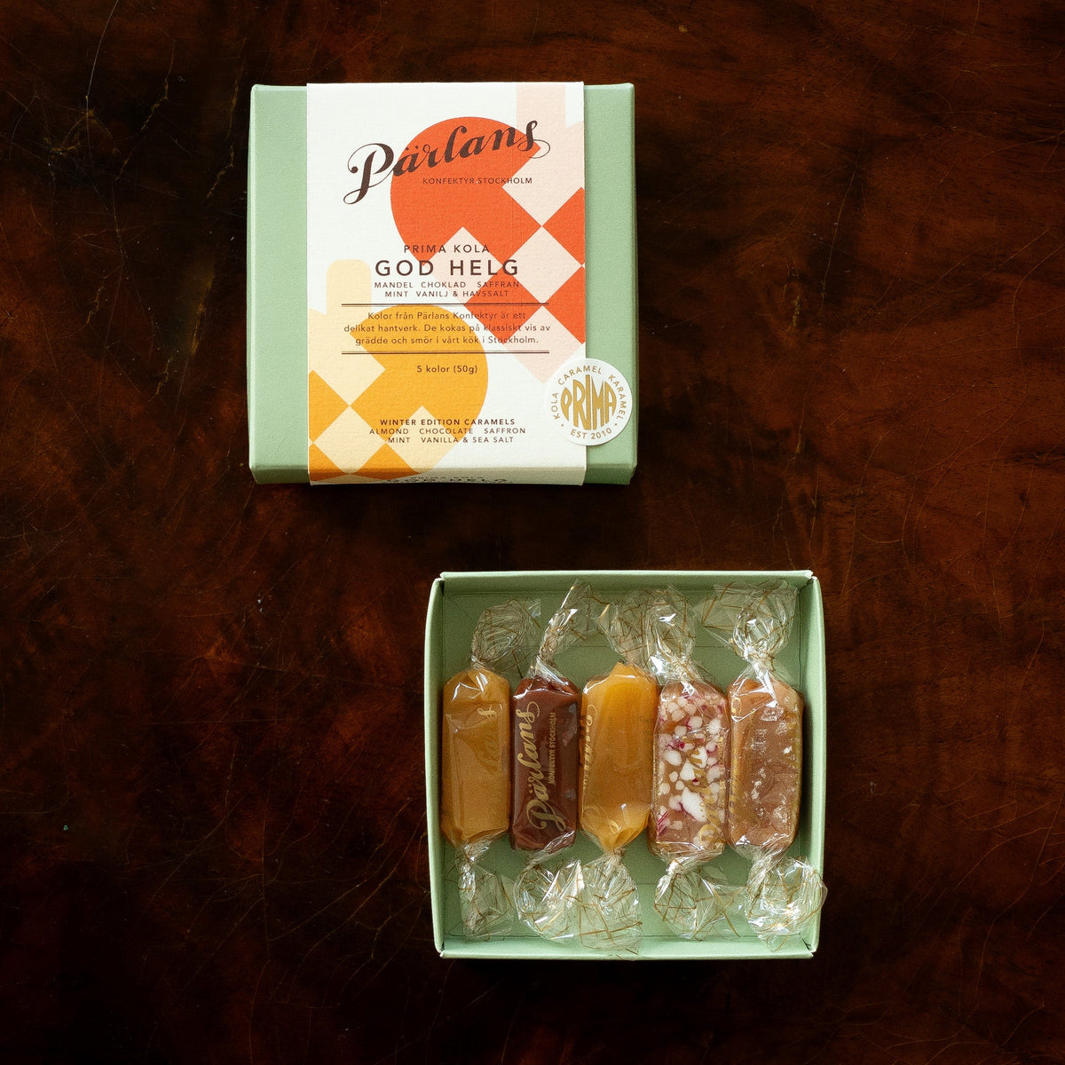 caramel WINTER EDITION 5 pieces