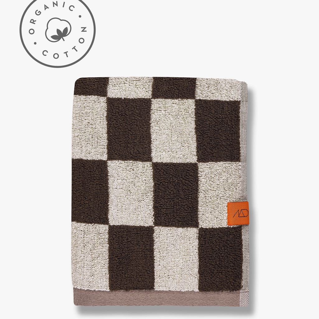 RETRO towel, Chocolate