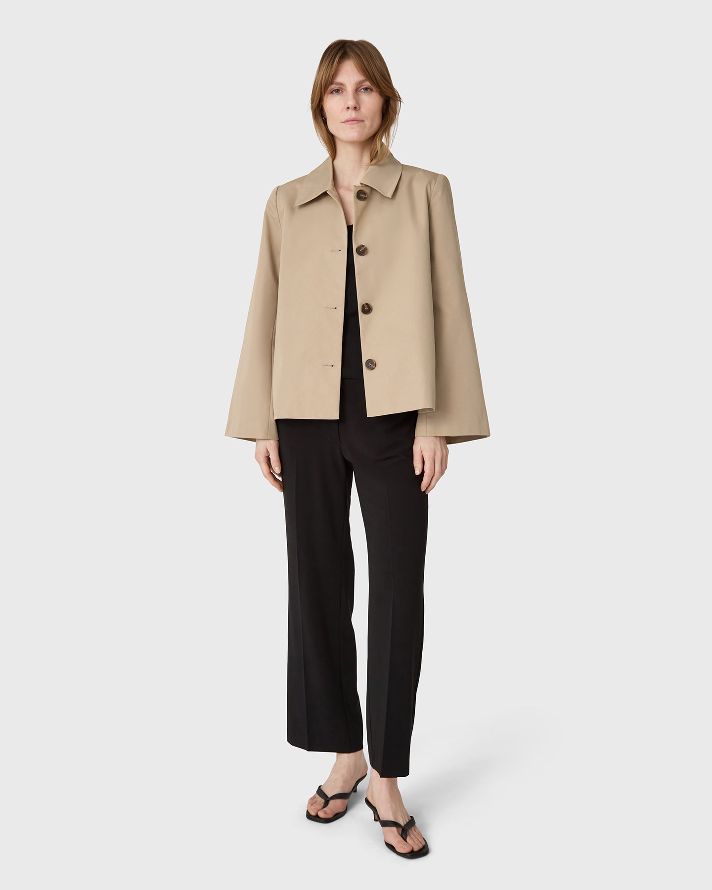 The Coline Cotton Trench Jacket