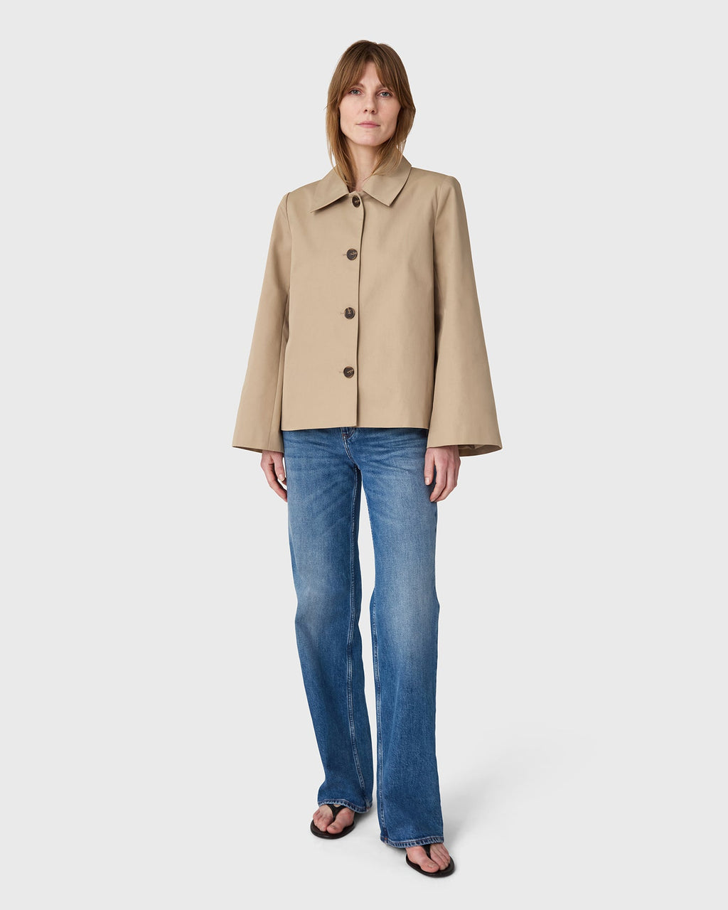 The Coline Cotton Trench Jacket