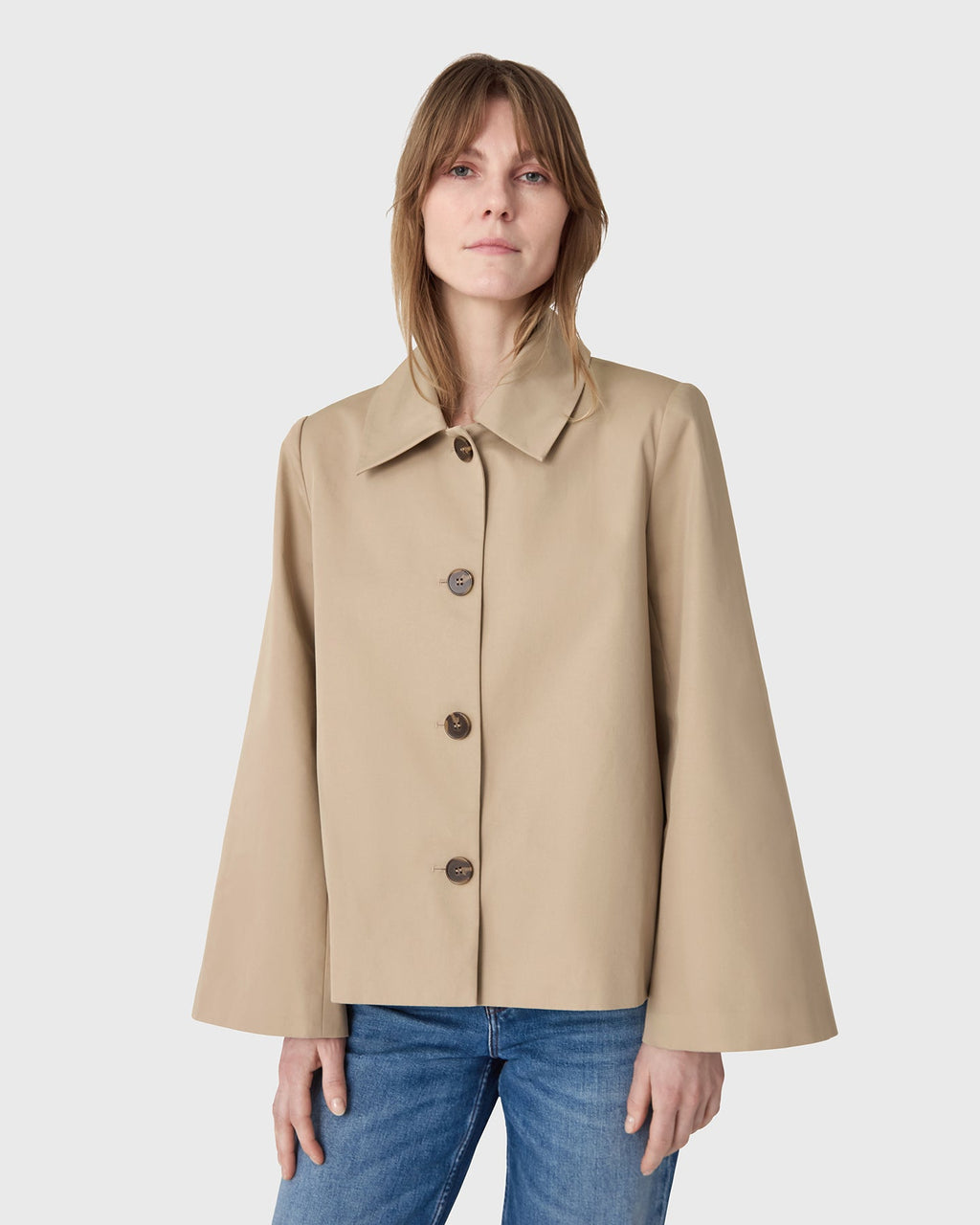 The Coline Cotton Trench Jacket