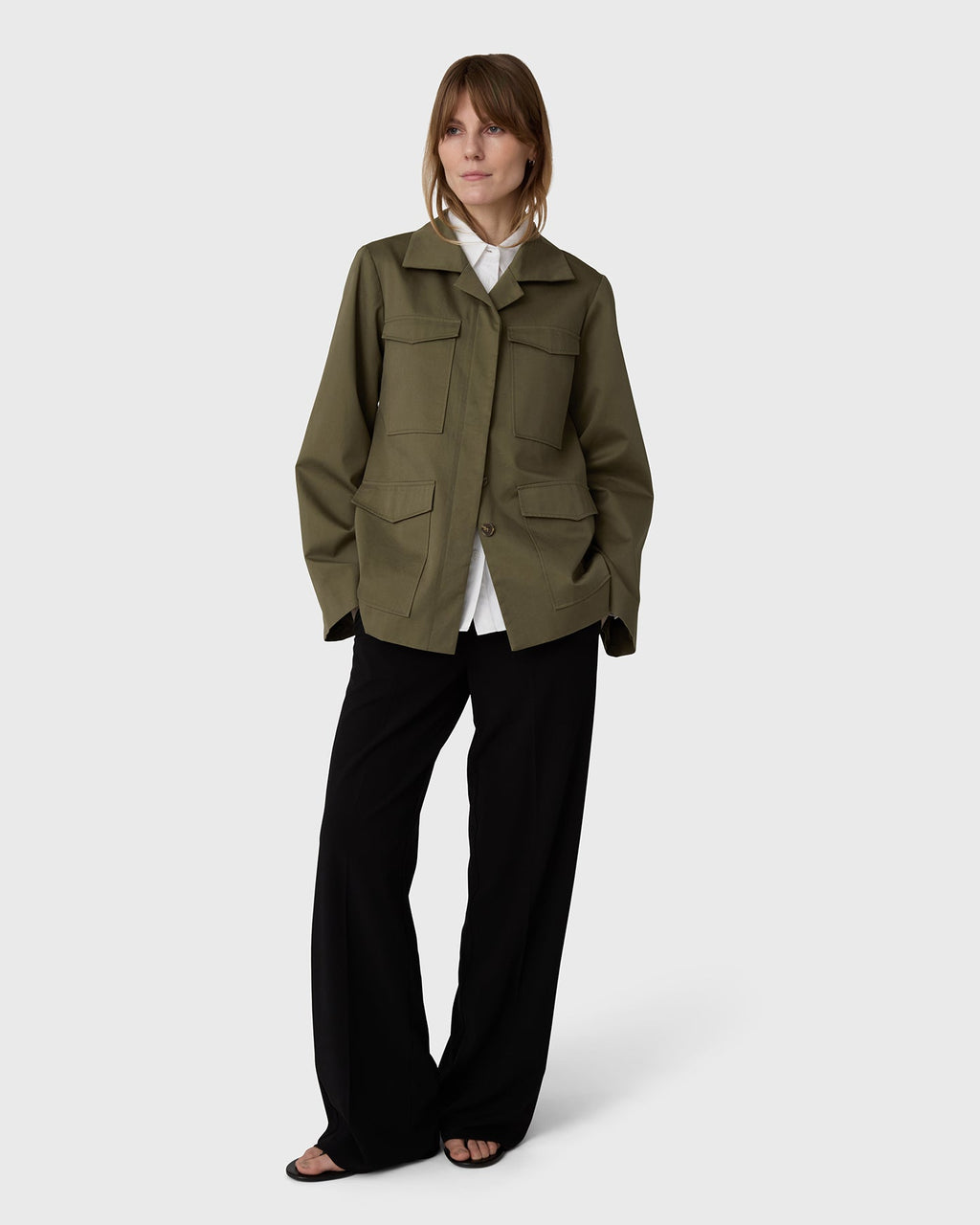 The Riley Cotton Army Jacket