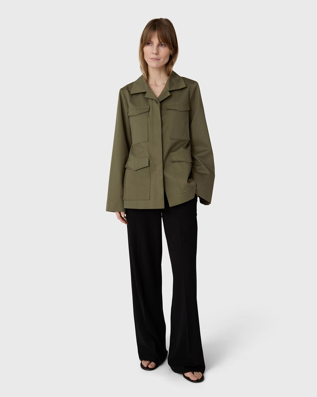 The Riley Cotton Army Jacket