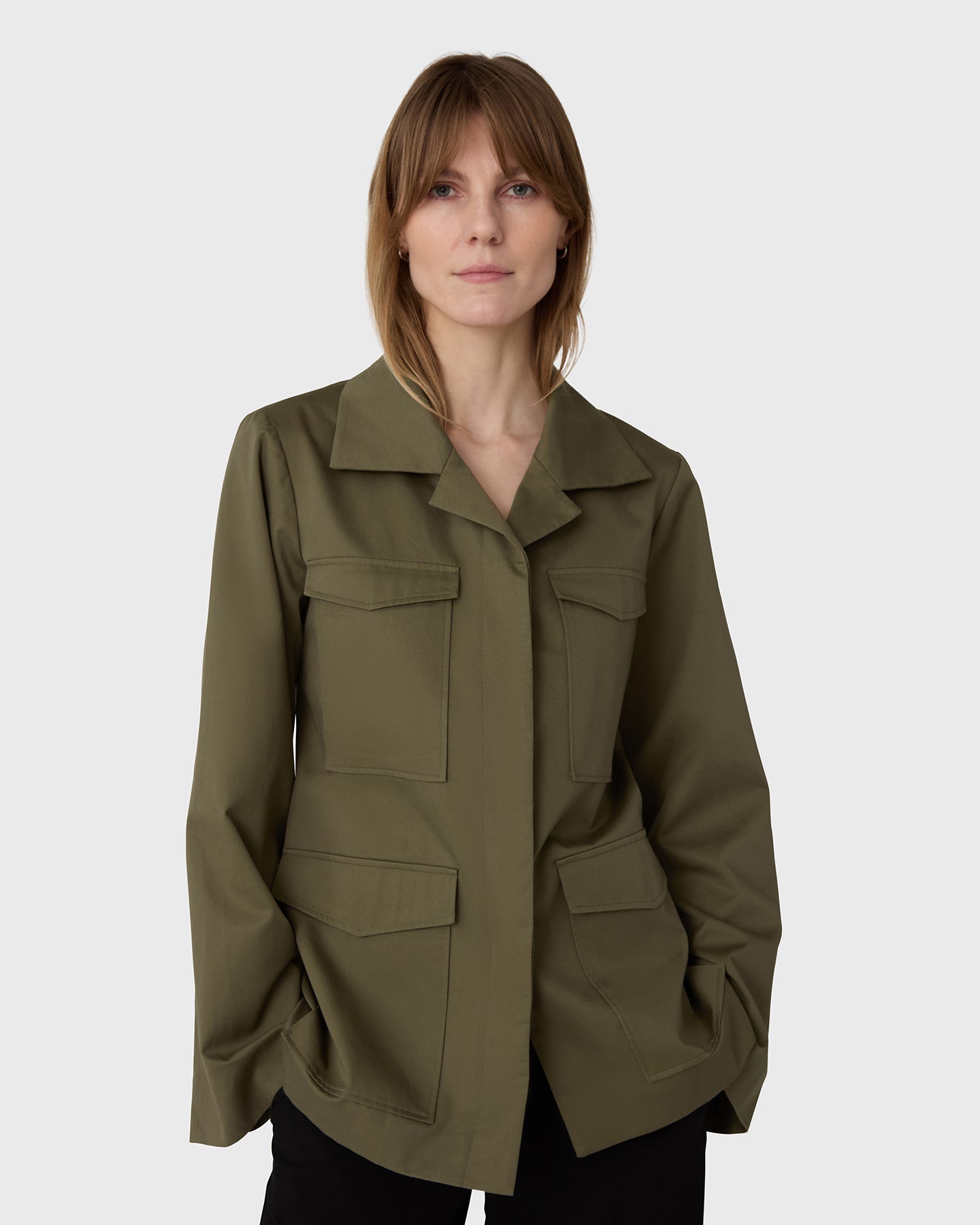 The Riley Cotton Army Jacket