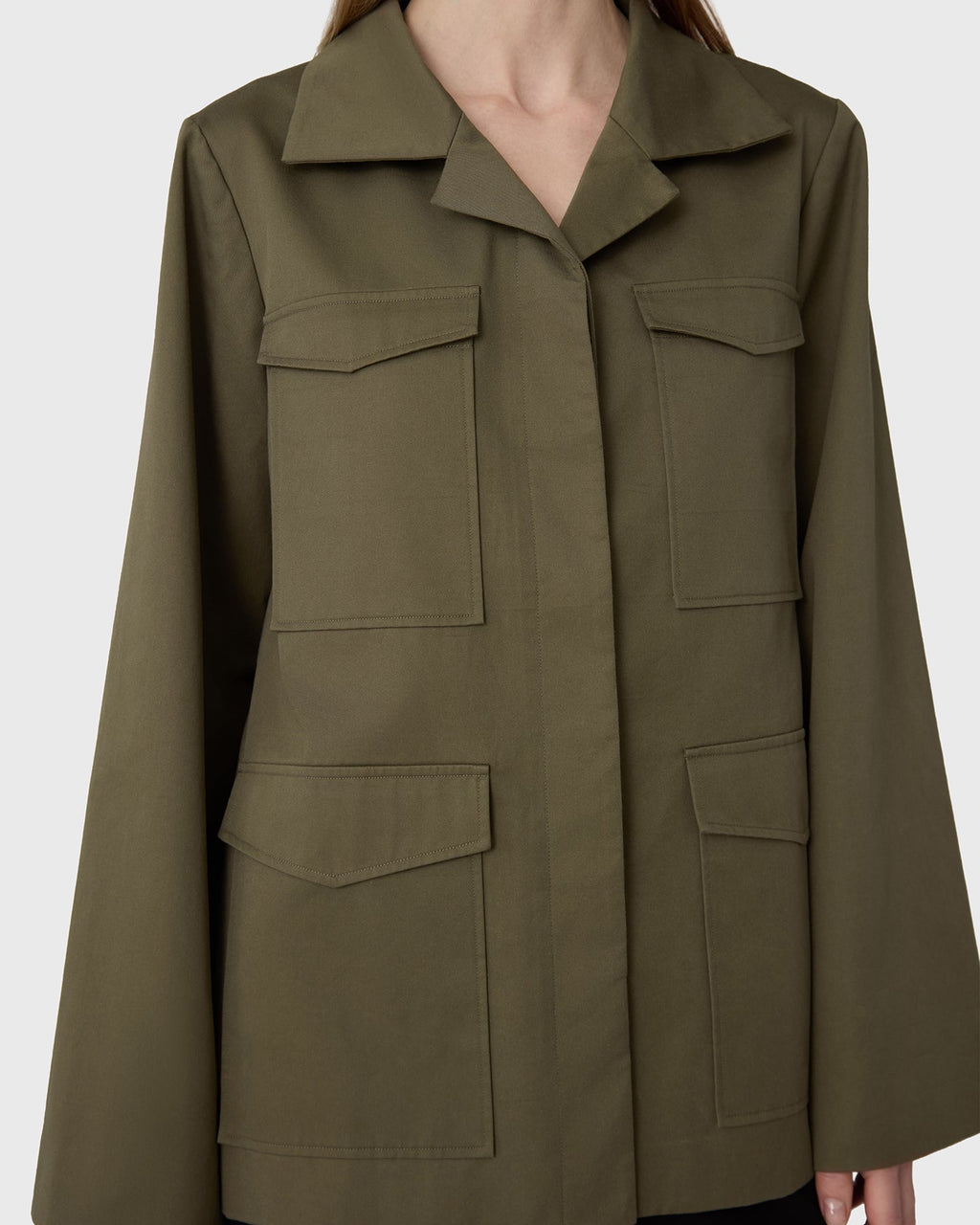The Riley Cotton Army Jacket