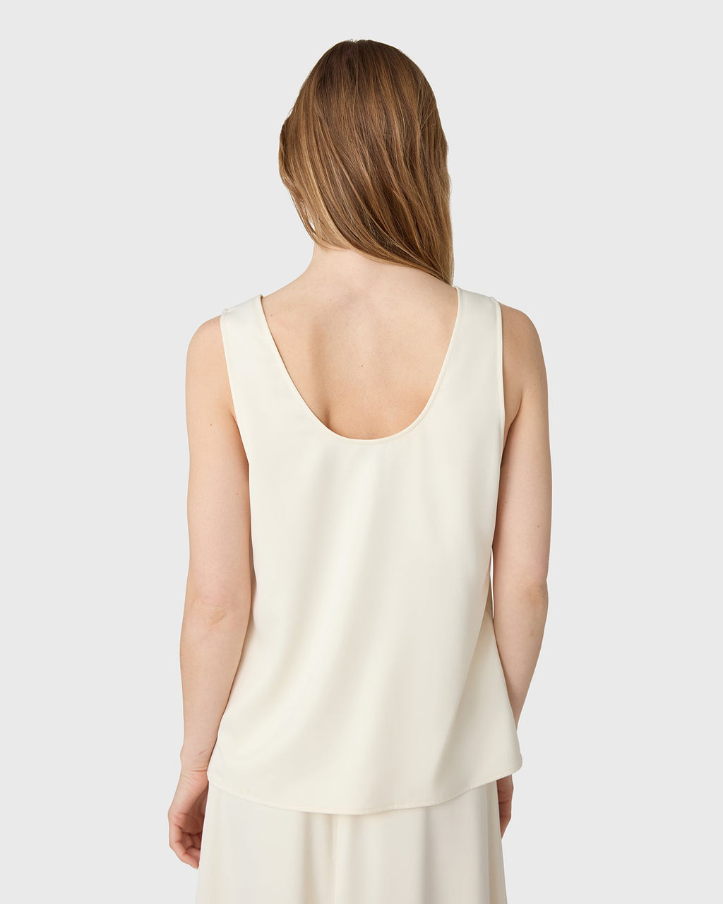 The Scala Satin Tank Top