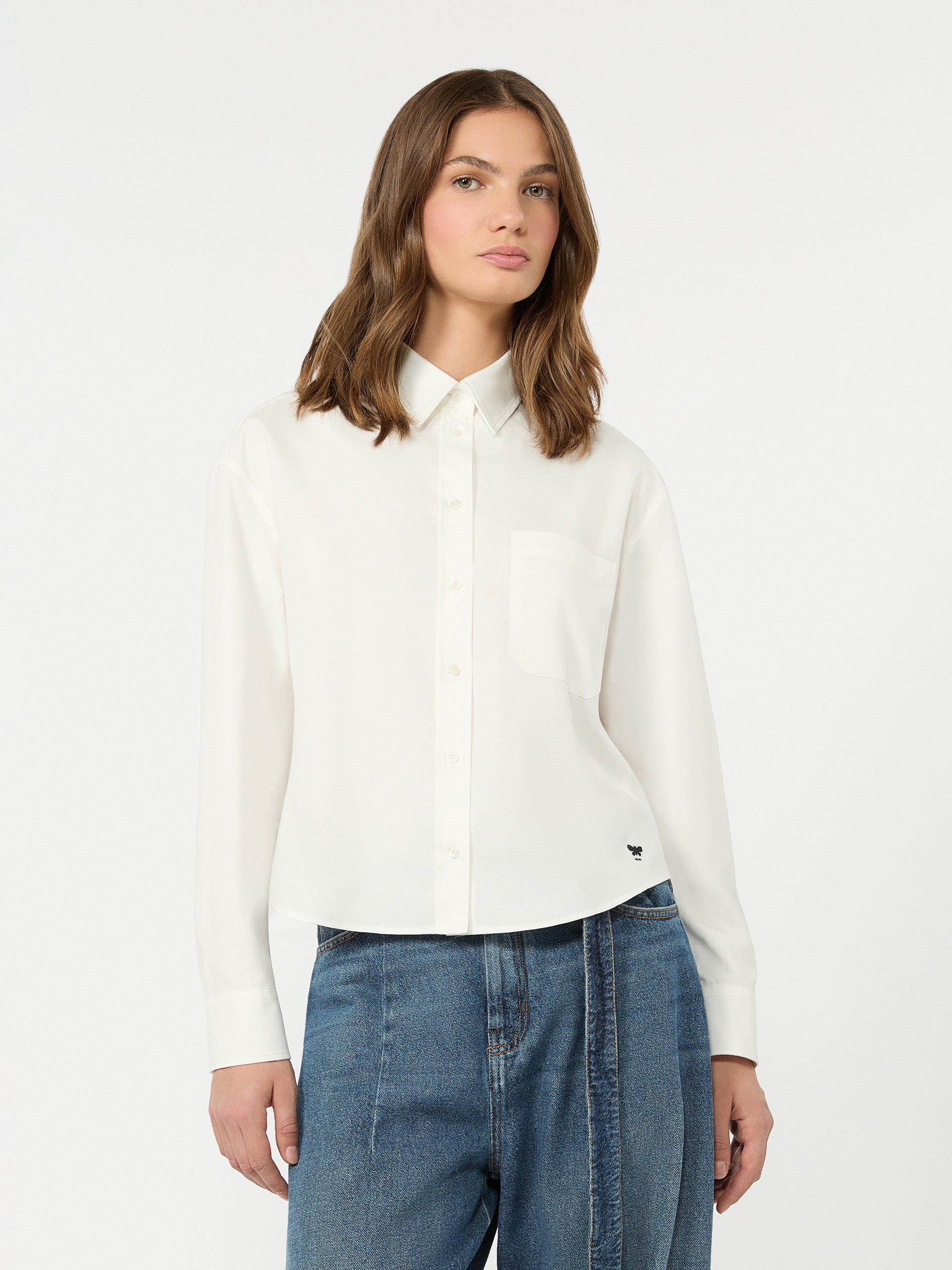 Cotton Oxford shirt