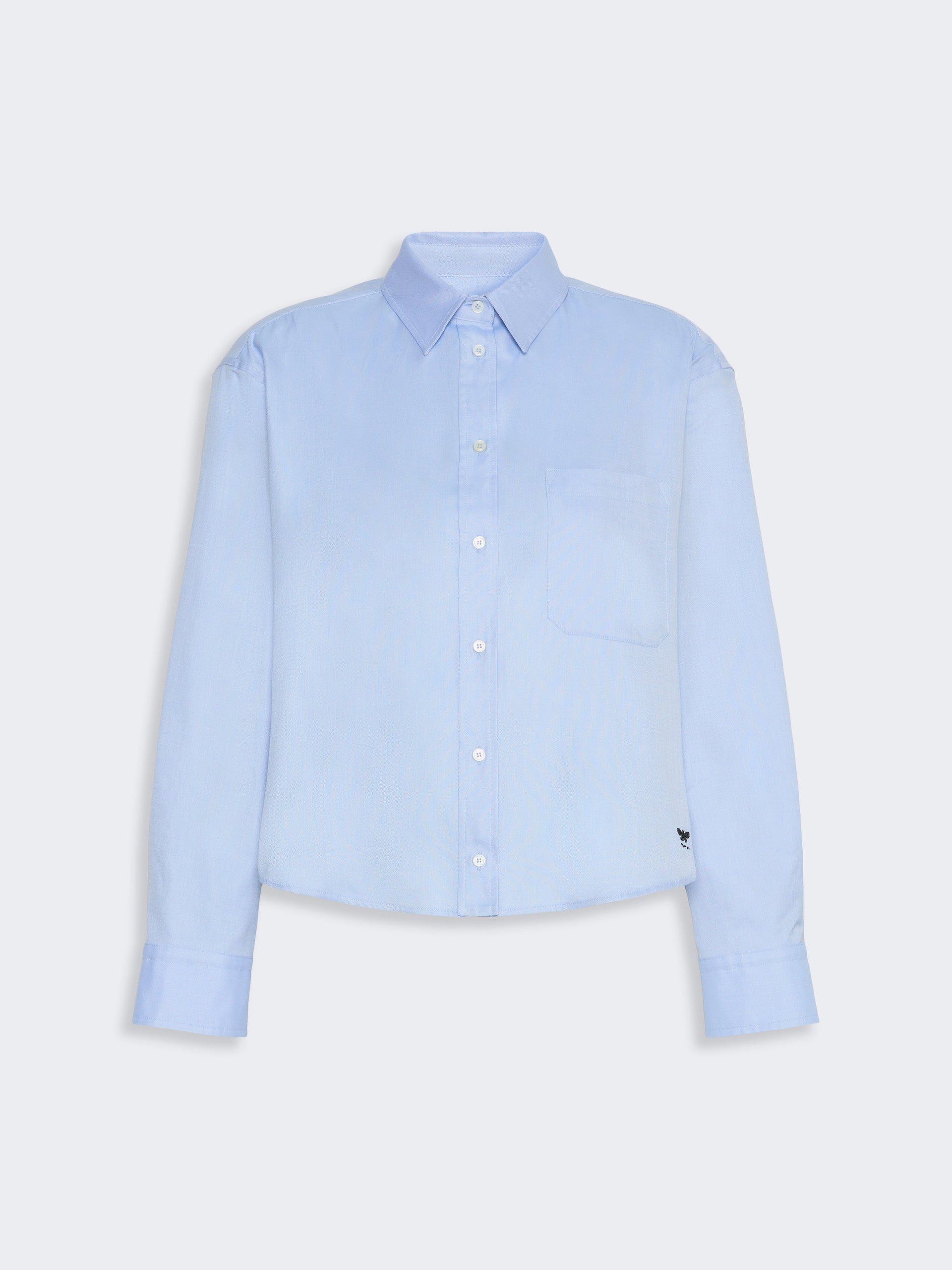 Cotton Oxford shirt - LIGHT BLUE