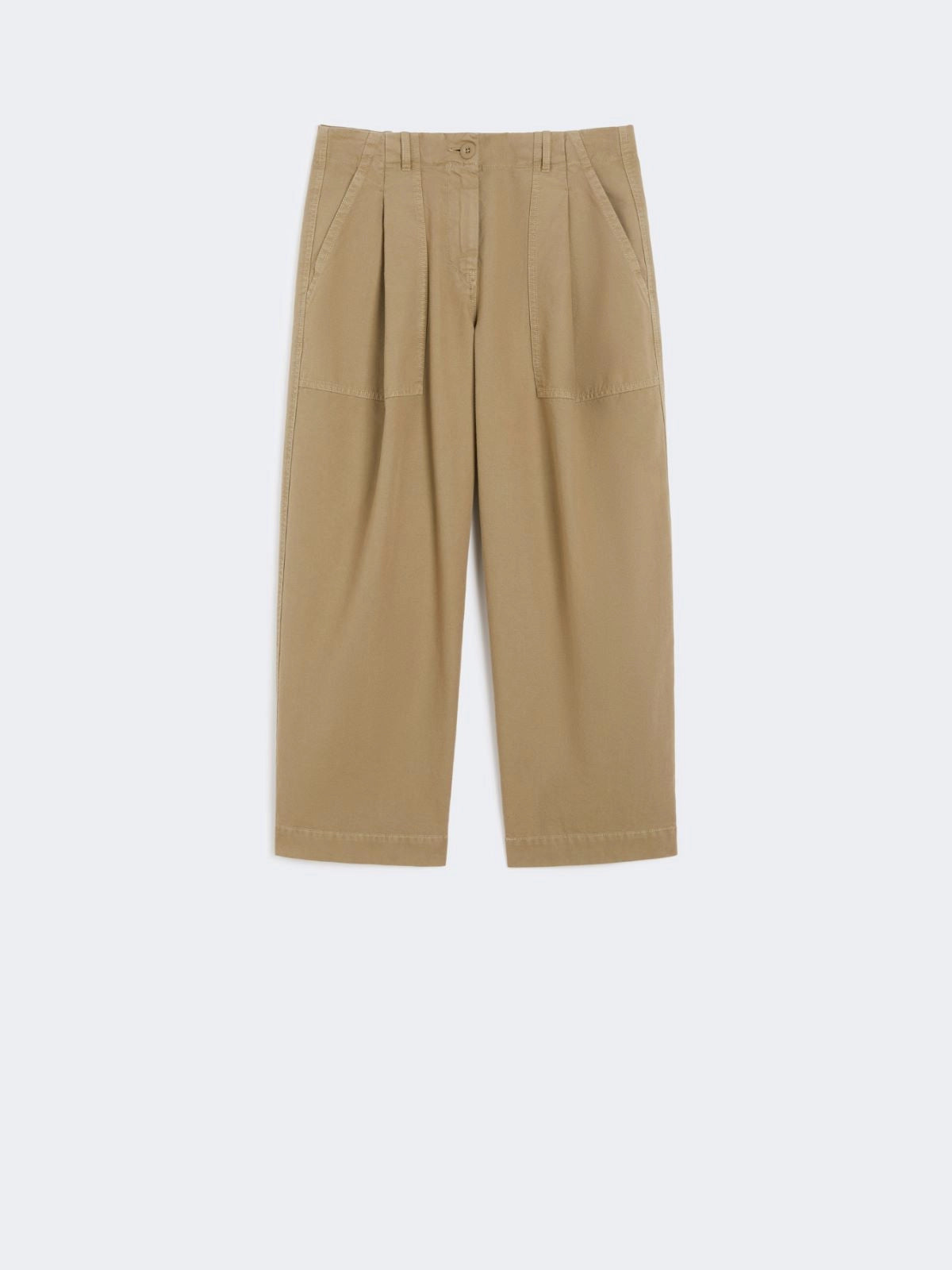 Weekend Max Mara, Canvas barrel-leg jeans