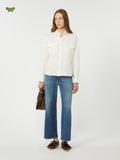 Flared comfortable denim jeans - NAVY