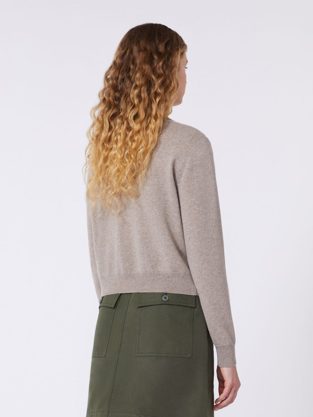 Wool and cashmere cardigan