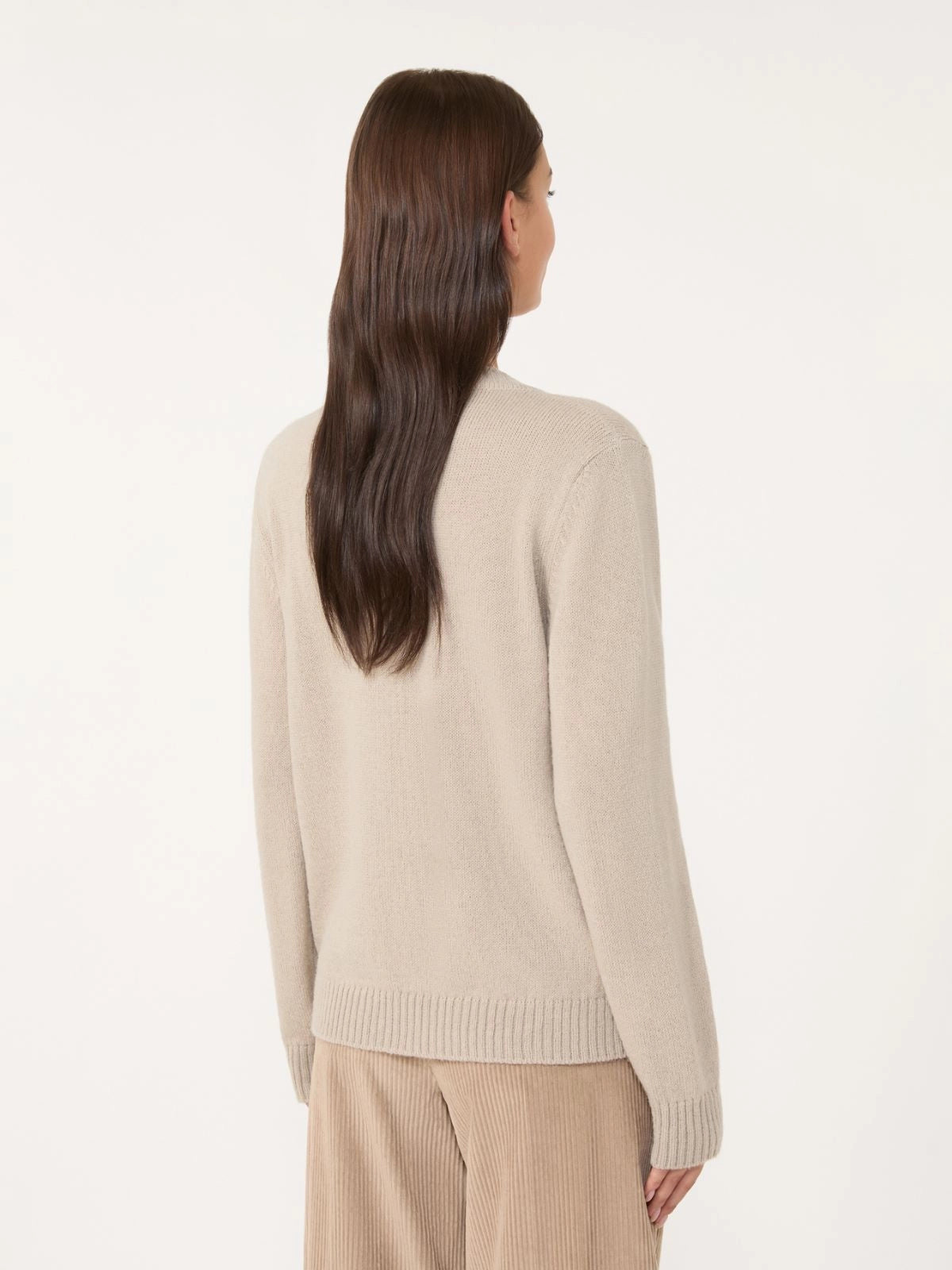 Weekend Max Mara, Nitra Alpaca and wool jumper - Sand