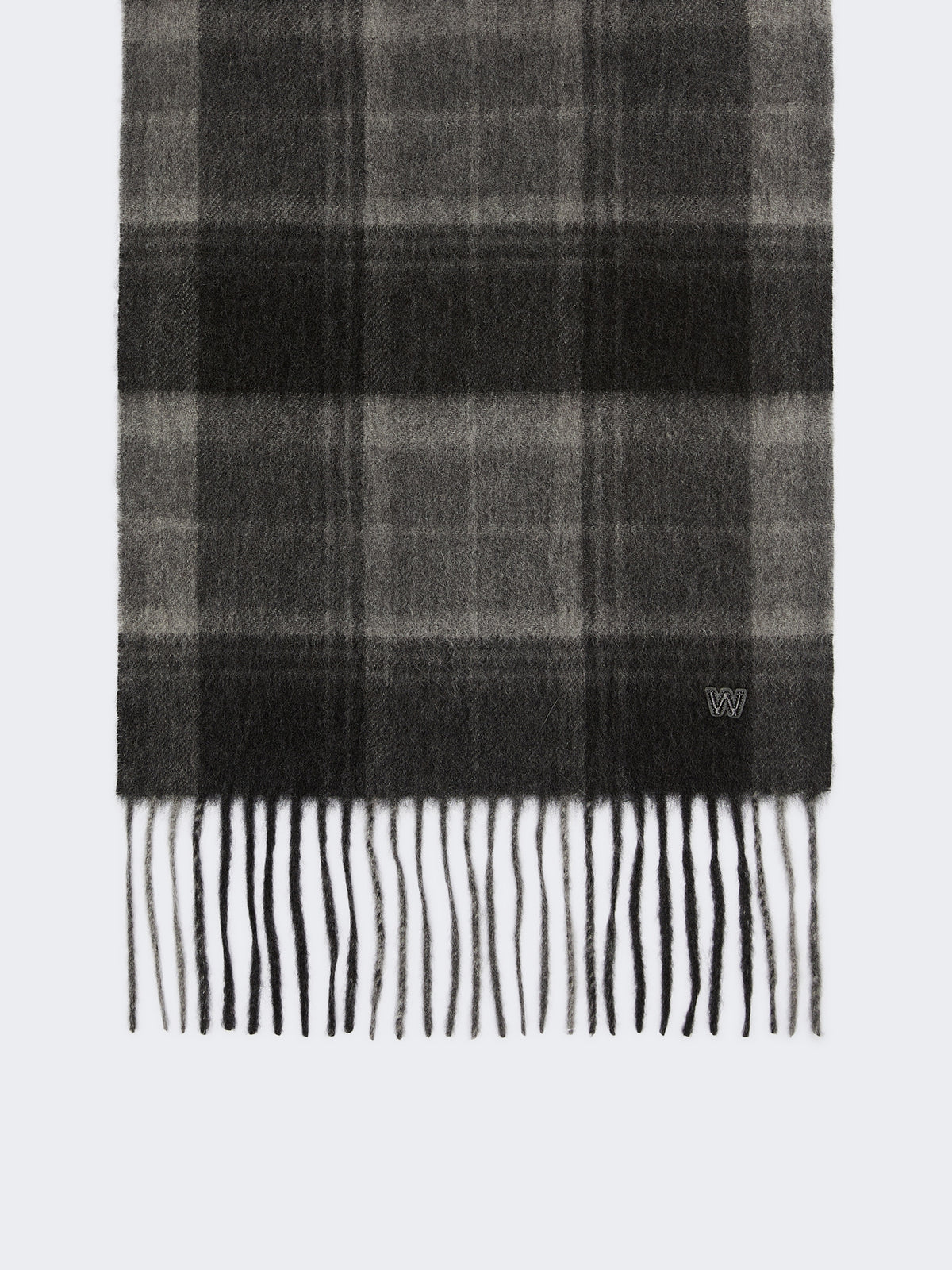 Cashmere scarf - DARK GREY