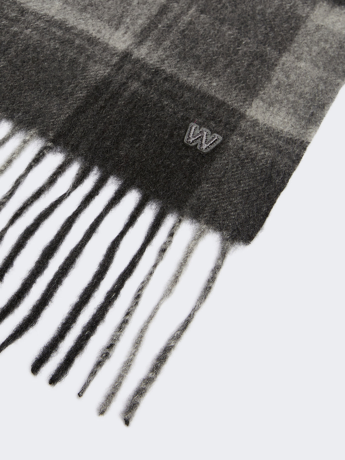 Cashmere scarf - DARK GREY