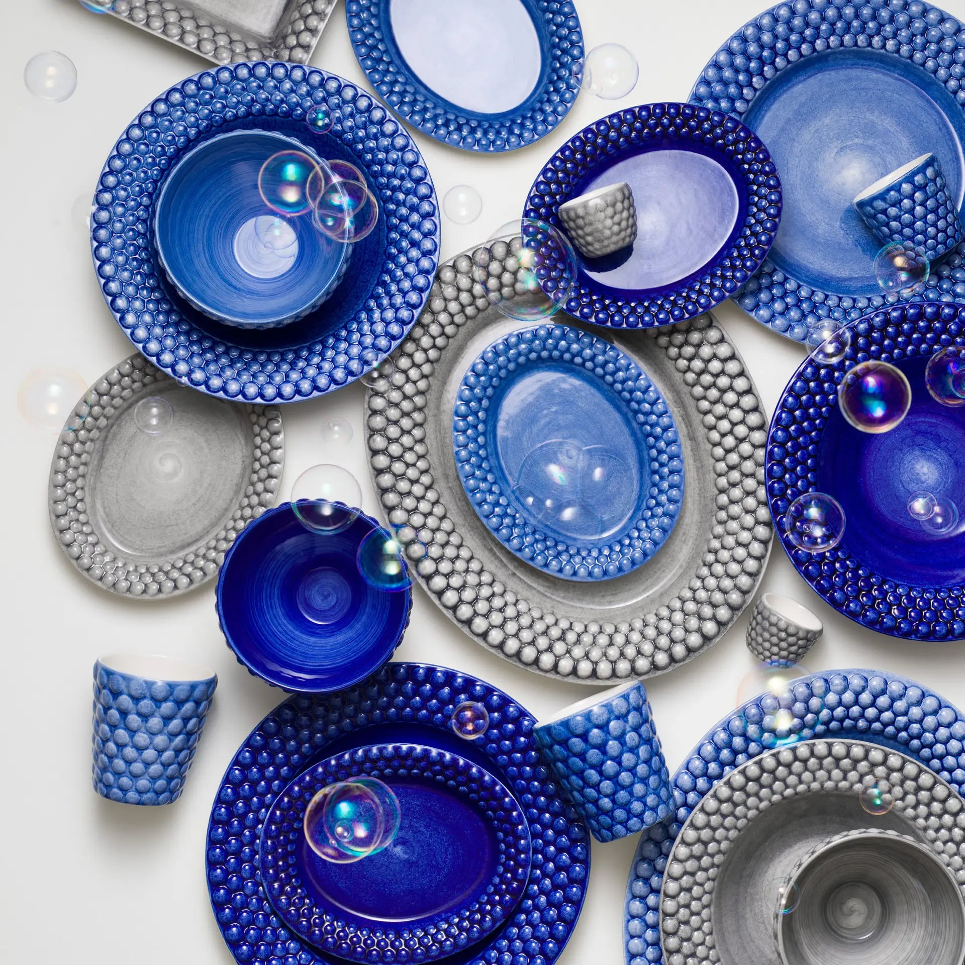 Bubbles Plate 20 x 16 cm
