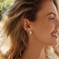 Edblad, Amarillo Creoles Earrings