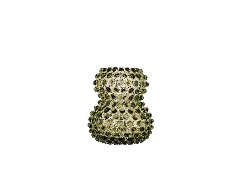 Anna von Lipa Hobnail Birdie Vase 13 cm Olivegreen